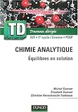 Image de TD de chimie analytique : Équilibres en solutions