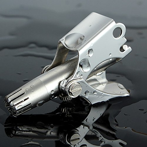 Preisvergleich Produktbild Bluelover Silber Edelstahl Manuelle Nase Haarschneider Entfernung Waschbare Schere