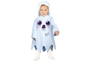 FIESTAS GUIRCA Costume da Fantasma Carino Boo per Bebè Bambina o Bambino - Costume Halloween da Bebè
