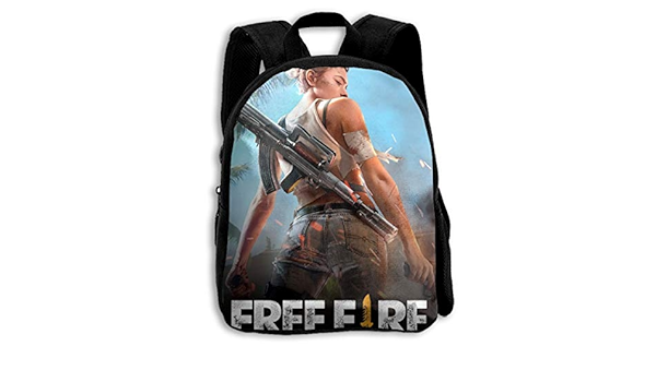free fire school bag