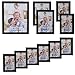 Produktbild Giftgarden schwarzer Bilderrahmen Set für Bildergalerie Wanddeko Fotodisplay Geschenke Freunde
