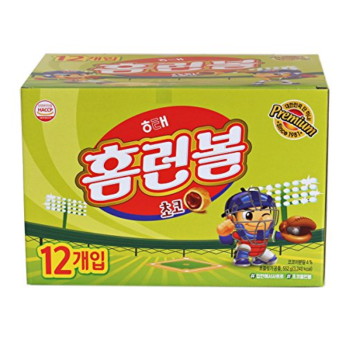 Preisvergleich Produktbild Tradersdeal Choco Home Run Ball, Klassik koreanischer Snack 46G (12er-Pack)