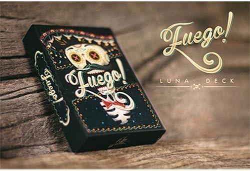 Fuego! - Day of the Dead Inspired (Luna Edition) Playing Cards