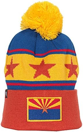 Cirque Mountain Apparel Arizona State Flag Hat, Orange/Blue/Yellow/Red, One Size