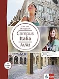 Image de Campus Italia A1/A2: Kurs- und Übungsbuch + 2 Audio-CDs