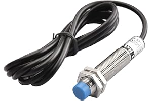 Heschen Sensore di approccio capacitivo Interruttore LJC12A3-A-Z/AX rivelatore 5mm 6-36 VDC 200mA NPN normalmente chiuso (NC) 3 fili CE
