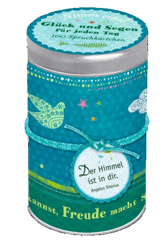 Download Sprüchedose - Nimm eins! Glück und Segen für jeden Tag (Konfirmation): 100 Spruchkärtchen