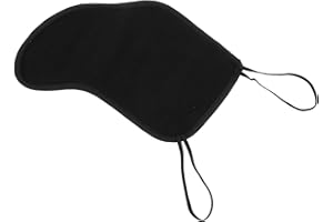 Bnineteenteam Reposamuñecas para la barbilla de violín, 4/4-4/3, reposamuñecas de franela negra, accesorios para instrumentos musicales