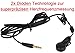 Produktbild OHRCLIP mit 2x Dioden Technologie zur superpräzisen Herzfrequenzmessung für KETTLER, Cardio Puls Ohrclip für Pulsmessung an KETTLER Geräten / Herzfrequenzmessung Cardio ear clip Puls / Pulsmesser