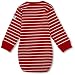 Polarn O. Pyret Unisex Baby Classic PO.P Stripe Long Sleeve Bodysuit, Poppy, 18-24 Months