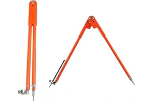 YUEHUAMECH Holzbearbeitungszirkel Professioneller großer Kompass Zeichenwerkzeug Tischler Präzisionsbleistift Kompasse Einstellbare Zeichenwerkzeuge Geometrie Kompass