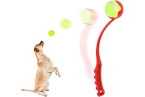 RosyFate lancia palline per cani, spara palline cane, lancia palline automatico per cani, ball launcher dog, 38cm