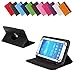 Produktbild Bralexx universelle Rotation-Tasche für verschiedene eBook Reader Modelle 6 7 Zoll Größe SCHWARZ, mit Gummibandverschluss, 360° drehbar, vertikal und horizontal aufstellbar, Schutz Case Hülle Cover (Innemaße von-bis: Länge 165 - 210 mm, Breite 85 - 130 mm, Höhe 5 - 13 mm)