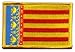 Produktbild Aufnäher Patch Flagge Spanien Valencia - 8 x 6 cm
