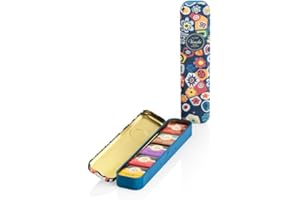 Venchi - Collezione Murrine - Portapenne in Latta con Cioccolatini Dolci Italiani, 87 g - Senza Glutine - Idea Regalo