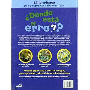 ¿Donde está el error? (vol. 2): El libro-juego de los disparates y los imposibles (Cuentos infantiles)