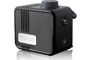 SPARMAX Beetle kompressor, svart, 12,4 x 10 x 11,4 cm