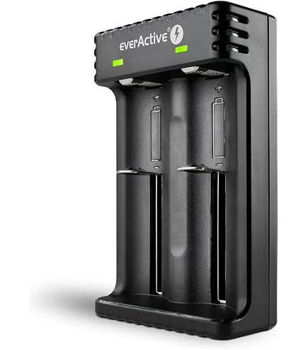 Youmile Caricabatterie USB A Slot Singolo Per Batterie Litio 4.2V – Compatibile Con 18650, 14500, 26650 E Altri Modelli, Con Indicatore Dinamico