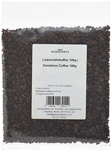 Preisvergleich Produktbild JustIngredients Löwenzahnkaffee, Dandelion Coffee, 5er Pack(5 x 100 g)