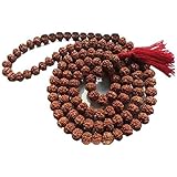 6 Mukhi Rudraksha Mala/Six Face Rudraksha Mala Lab Certified 108+1 Beads