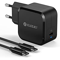 ELECJET Supersnabb laddare 45W USB C | För Galaxy S20 S21 Ultra, Note 10 Plus (PPS) | För MacBook Pro, iPad Pro, iPhone, S10,