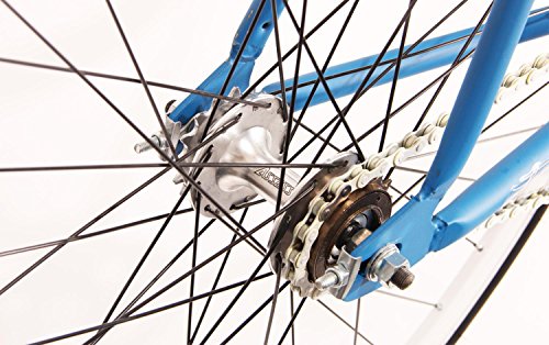 Leader FF1 28 Zoll Singlespeed/Fixie Blau Matt (2016) - 2