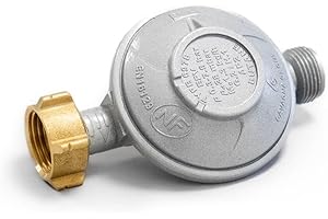 PROWELTEK - Détendeur 28 mbar gaz butane avec limiteur de débit.