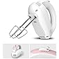 sagrach Electronic 5 Speed Egg Hand Beater/Cake Mixer (350 Watt), Assorted Color (HM-6626)