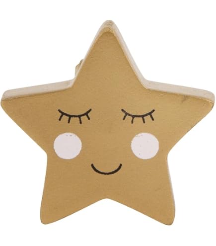Sass & Belle – Bouton De Tiroir Sweet Dreams Nuage Mignon – Design Sourire Peint à La Main – 3,6 X 4,8 Cm – Charme Pour Chambre Enfant