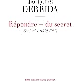 Répondre - du secret: Séminaire (1991-1992)