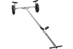 SUPROD Carrello alaggio, per Barche Barca, del battello Pieghevole, TR350-B, Nero/Blu