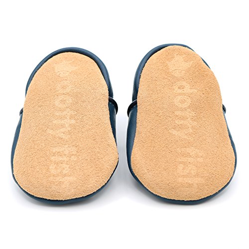 Weiche Baby und Kleinkind Lederschuhe – Jungen und Mädchen – Sterne - 6