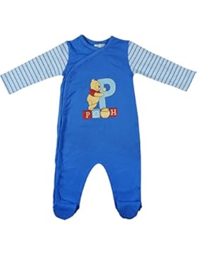 Winnie The Pooh - Baby Strampler, blau