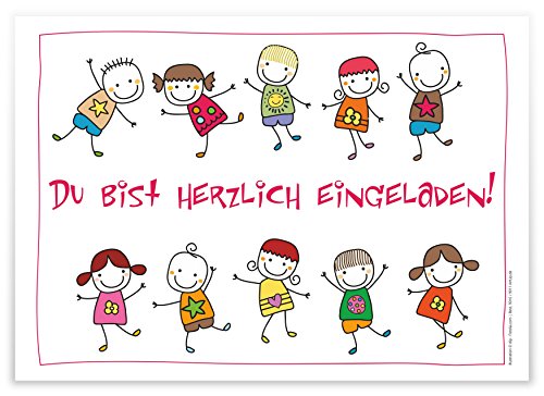Geburtstagseinladungen Vorlagen Amazon.de