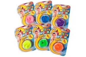 PINKWEBSHOP Magic Twisty Wiggley Worm 2 packs per set
