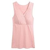 Still-Shirt/ Nursing Top, KUCI® Damen Still-Tank Top Leibchen Schlaf-BH für das Stillen Umstandstop - 6