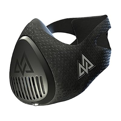 TrainingMask Elevation Altitude 3.0 - Masque Entraînement Performance - Noir - taille S
