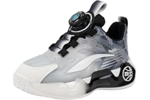 Hixingo Enfant Chaussure de Basketball Garçon Sneakers Baskets Enfant Filles Mode Baskets de Basket-Bal Hautes pour Chaussures de Sport, pour Mixte Homme Femme Jeunes