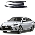 AutoDream Unbreakable Door Visor Rain Visor for Toyota Yaris