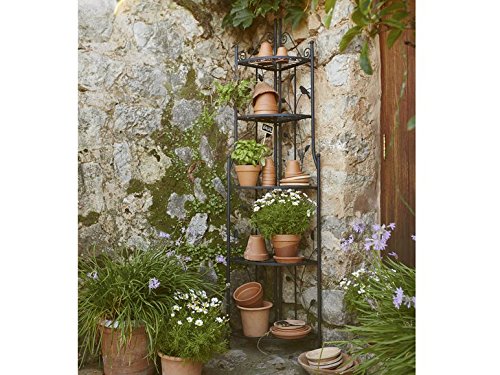 Florabest® Garten Eckregal Pflanzentreppe Blumenregal Pflanztreppe - 2