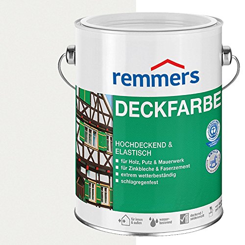 Remmers Deckfarbe – weiß 2,5L - 2