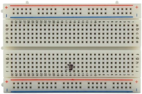 Global SpecialtiesGLOBAL SPECIALTIES GS-400 BREADBOARD AND BUS STRIPS, 400 TIE POINTS (1 piece)