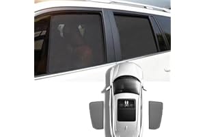 SUHNGE Magnetic Car Side Window Sunshades for V.W Tiguan 2016-2021, Front Rear Back Privacy Sun Shades for Car Windows, Breathable Mesh Curtain Block Harmful UV Rays and Heat