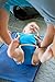 Baby wetsuit - Clown Fish - 12-24 months - BabywarmaTM - neoprene swimsuit opens flat & wraps round your baby