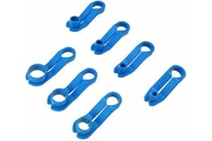 HIESSGOZY 7 pz/set Auto Condizionamento Tubo Strumento di smontaggio Tubo Benzina Condizionamento Connettore Smontaggio Tubo Strumento Rapido Clip scollegare luce 4 kit Portachiavi pv2 cucchiai auto nuovo
