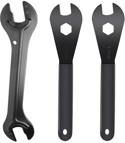 Fahrrad-Kegelschlüssel 19 Mm, Aus Karbonstahl, 2 Mm Dick | Für Nabeneinstellung & Reparatur Unterwegs