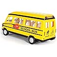 COLLEN ARRAY Mahadevji Pullback School Bus for Kids,Realistic Model, Pack of 1 Bus, Yellow color-29