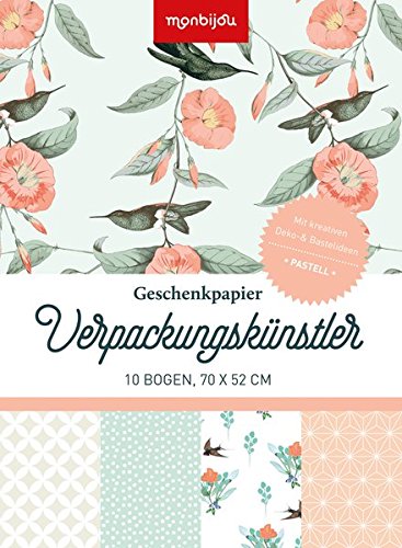 Preisvergleich Produktbild Verpackungskünstler - Pastell: Geschenkpapier (monbijou)