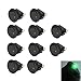 Produktbild 10Pcs 12V 16A gr¨¹n LED Licht Auto KFZ Runder Schalter Wippschalter Kippenschalter Druckschalter