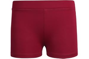 Alvivi Mädchen Shorts Sport Shorts Elastisch Kurze Hose Tanzhose Hotpants Traininghose Fitness Yoga Tanz Tennis Gymnastik Pants Workout